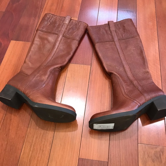 Lucky Brand Shoes - Boots Lucky Brand brown leather size 6 1/2 new
